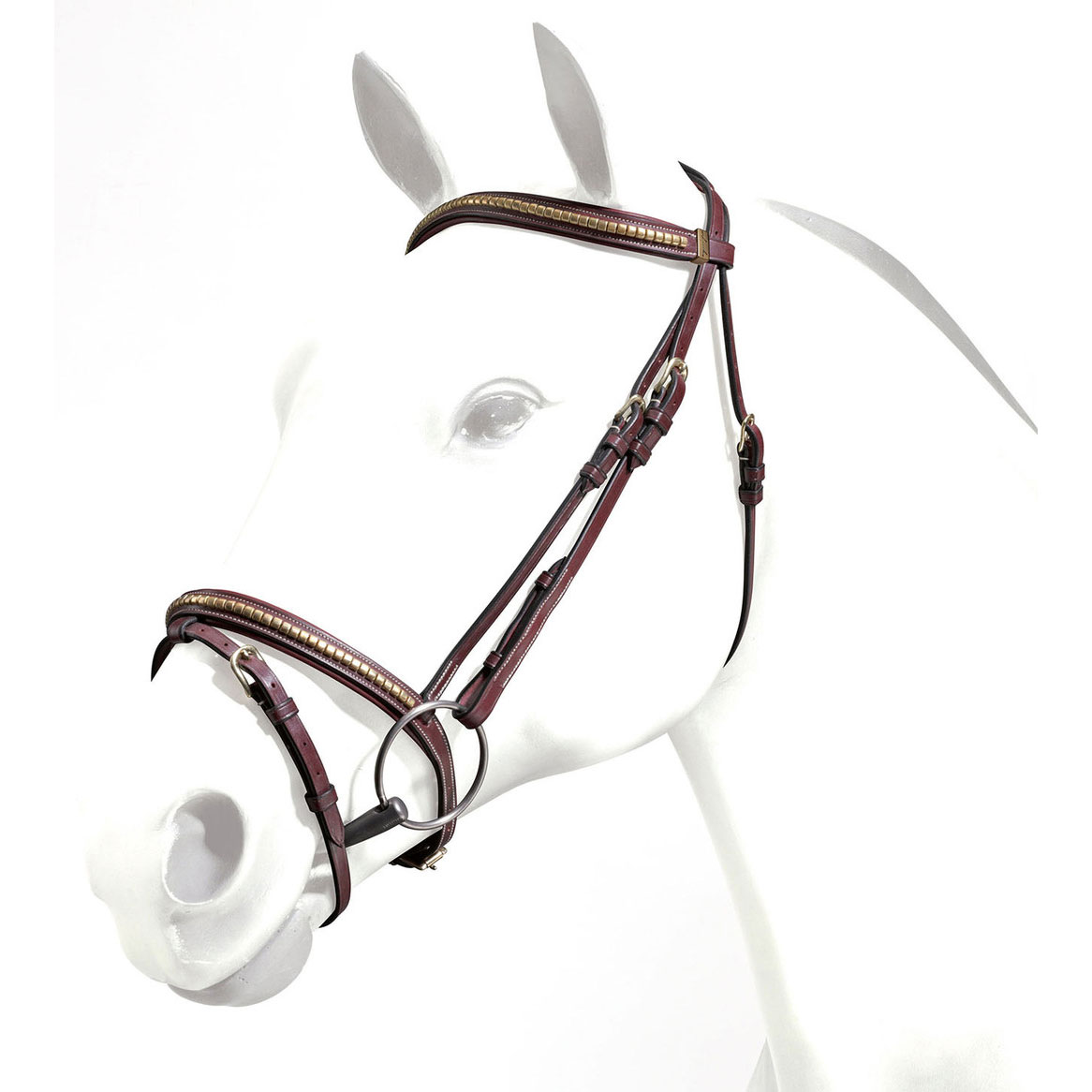 Equipe Emporio Trensenzaum aus GentleLeder mit ClincherStirnband Equipe Emporio Trensenzaum aus GentleLeder mit ClincherStirnband von Equipe