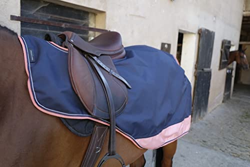 Equi-Theme/Equit'M Unisex's 400201765 Tyrex 600 D Übungsdecke, Marineblau/Grau, 165 cm Equi-Theme/Equit'M Unisex's 400201765 Tyrex 600 D Übungsdecke, Marineblau/Grau, 165 cm von Equitheme