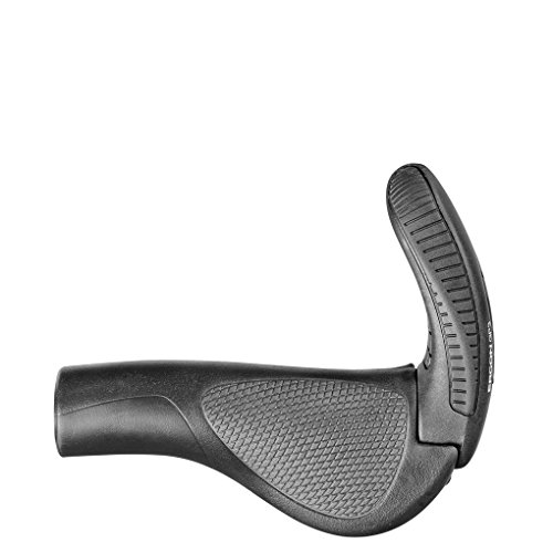 Ergon Fahrradgriff GP3, grau/schwarz, S, 42400031 von Ergon