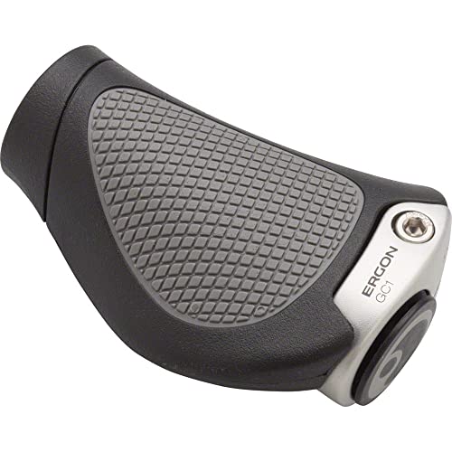 Ergon - GC1 Ergonomic Lock-on Bicycle Handlebar Grips | Rohloff/Nexus Compatibility | for MTN Bikes | Schwarz Ergon - GC1 Ergonomic Lock-on Bicycle Handlebar Grips | Rohloff/Nexus Compatibility | for MTN Bikes | Schwarz von Ergon