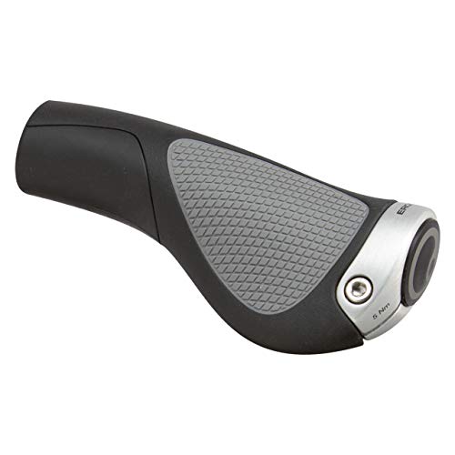 Ergon - GP1 Lock-on Fahrradgriffe | Rohloff/Nexus kompatibel | für Touring- und MTB Fahrräder | Schwarz | Large Ergon - GP1 Lock-on Fahrradgriffe | Rohloff/Nexus kompatibel | für Touring- und MTB Fahrräder | Schwarz | Large von Ergon