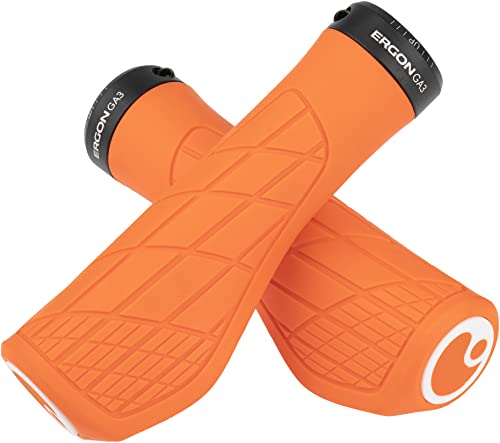 Ergon – GA3 Fahrradgriff | Ergonomisch mit Mini-Wing | MTB, All Mountain, Trail | Regular | Large | Juicy Orange Ergon – GA3 Fahrradgriff | Ergonomisch mit Mini-Wing | MTB, All Mountain, Trail | Regular | Large | Juicy Orange von Ergon