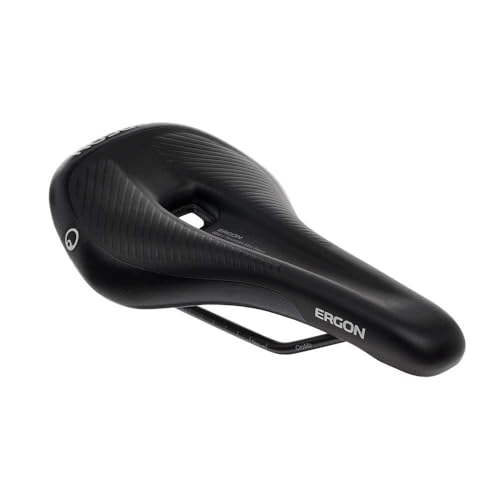 Ergon - SM E Mountain Sport Bicycle Saddle | for MTN Bikes | Männer | Medium/Large | Stealth Schwarz von Ergon