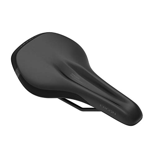 Ergon – SMC Core Fahrradsattel | MTB Comfort | Frauen | Small-Medium | Schwarz-Grau von Ergon