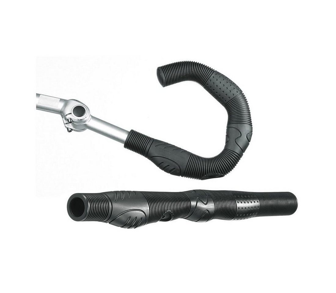 Ergotec Fahrradlenkergriff Lenkerbezug BUFFALO", Kraton, Länge 410 mm, Ø 22 mm" von Ergotec