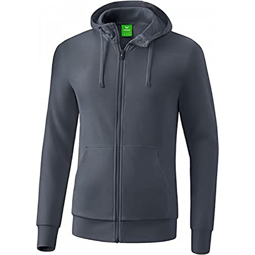 Erima Herren Basic hættetrøje sweat Jacke, Slate Grey, M EU von Erima