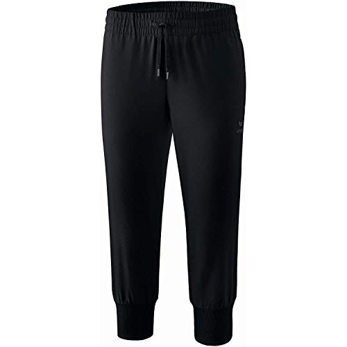 ERIMA Damen Hose 3/4 Hose, schwarz, 36, 2101808 ERIMA Damen Hose 3/4 Hose, schwarz, 36, 2101808 von Erima