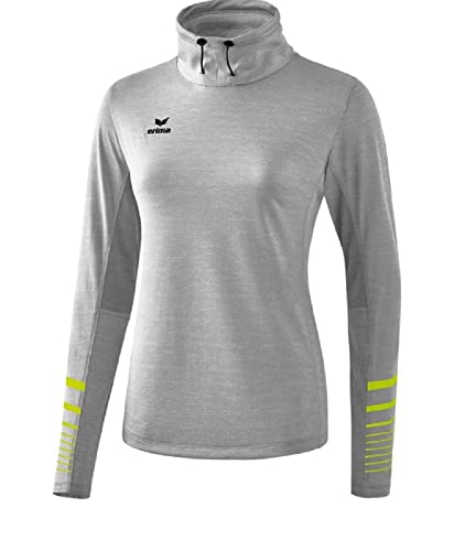 Erima Damen Race Line 2.0 Running Longsleeve, Grau Melange, 48 EU von Erima