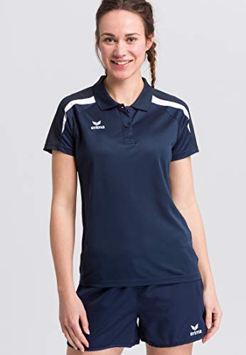 ERIMA Damen Poloshirt Poloshirt, new navy/dark navy/weiß, 38, 1111839 von Erima