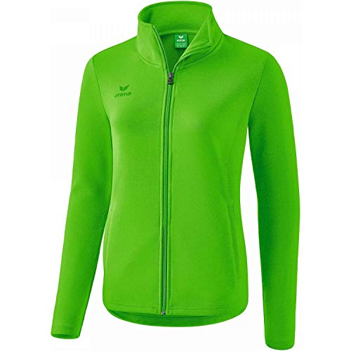 ERIMA Damen Jacke Sweatjacke, green, 36, 2071819 von Erima