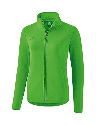 ERIMA Damen Jacke Sweatjacke, green, 38, 2071819 von Erima