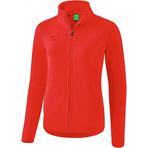 Erima Damen Basic Sweatjacke, Rot, 38 EU von Erima