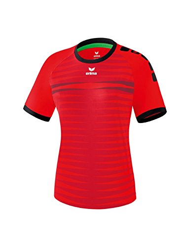 ERIMA Damen Trikot Ferrara 2.0 Trikot, rot/schwarz, 34, 6301802 von Erima