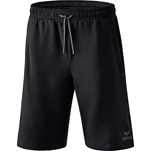 Erima Herren Essential Team Sweatshorts, schwarz, XL von Erima