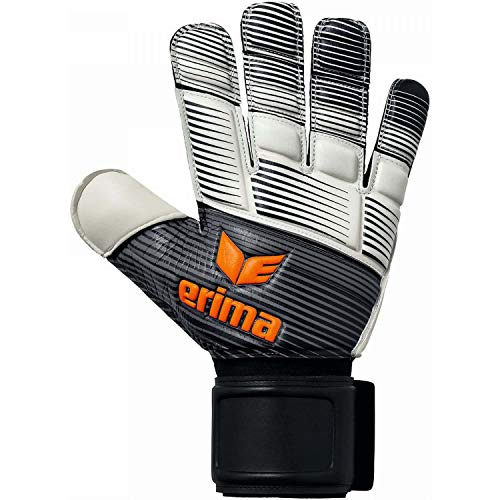 ERIMA Erwachsene Torwarthandschuhe SKINATOR Hybrid Training, schwarz/weiß/neon orange, 8, 7221905 ERIMA Erwachsene Torwarthandschuhe SKINATOR Hybrid Training, schwarz/weiß/neon orange, 8, 7221905 von Erima