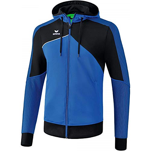 ERIMA Herren Jacke Premium One 2.0 Trainingsjacke mit Kapuze, new royal/schwarz/weiß, XXL, 1071801 ERIMA Herren Jacke Premium One 2.0 Trainingsjacke mit Kapuze, new royal/schwarz/weiß, XXL, 1071801 von Erima