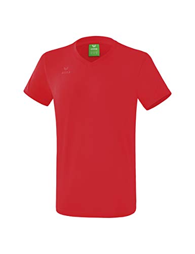 ERIMA Herren T-shirt Style, rot, S, 2081929 von Erima