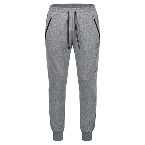 ERIMA Kinder Hose Essential Sweathose, hellgrau melange/schwarz, 140, 2101805 ERIMA Kinder Hose Essential Sweathose, hellgrau melange/schwarz, 140, 2101805 von Erima