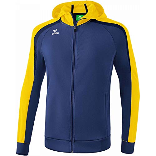 ERIMA Kinder Jacke Liga 2.0 Trainingsjacke mit Kapuze, new navy/gelb/dark navy, 152, 1071845 ERIMA Kinder Jacke Liga 2.0 Trainingsjacke mit Kapuze, new navy/gelb/dark navy, 152, 1071845 von Erima