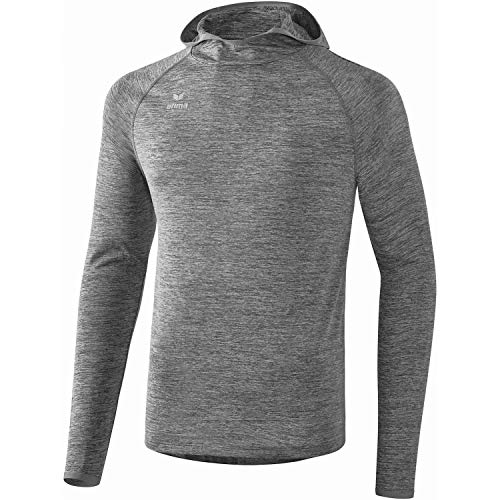 ERIMA Kinder Longsleeve Longsleeve mit Kapuze, grau melange, 164, 2331902 ERIMA Kinder Longsleeve Longsleeve mit Kapuze, grau melange, 164, 2331902 von Erima