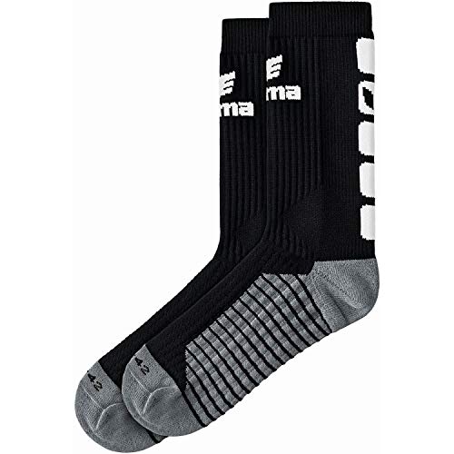 Erima Unisex Classic 5-c Socken, Schwarz/Weiß, 31 EU Erima Unisex Classic 5-c Socken, Schwarz/Weiß, 31 EU von Erima