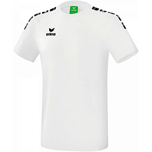 ERIMA Kinder T-shirt Essential 5-C, weiß/schwarz, 152, 2081935 ERIMA Kinder T-shirt Essential 5-C, weiß/schwarz, 152, 2081935 von Erima