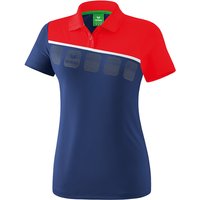 erima 5-C Poloshirt Damen new navy/red/white 42 von erima