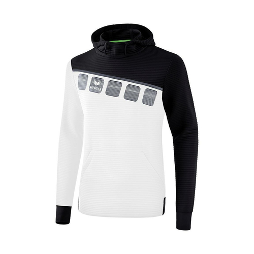 Erima 5-C hoody Größe XL Weiß/Schwarz Erima 5-C hoody Größe XL Weiß/Schwarz von Erima