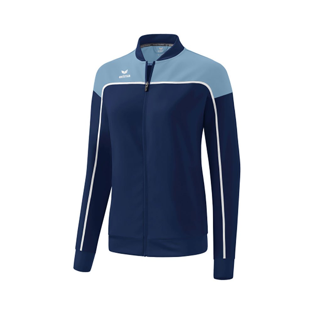 Erima Change Presentation Full Zip Sweatshirt Blau 34 Frau von Erima