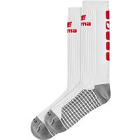 erima Classic 5-C Socken Lang white/red 47-50 von erima
