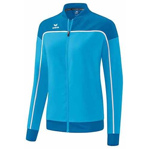 Erima Damen „CHANGE by erima" funktionelle Präsentationsjacke, curacao/mykonos/weiß, 40 Erima Damen „CHANGE by erima" funktionelle Präsentationsjacke, curacao/mykonos/weiß, 40 von Erima