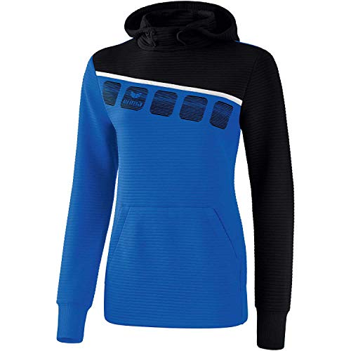 Erima Damen 5-C Kapuzensweat, new royal/schwarz/weiß, 36 Erima Damen 5-C Kapuzensweat, new royal/schwarz/weiß, 36 von Erima