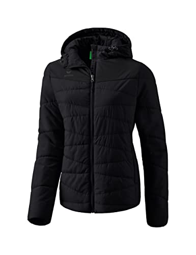 Erima Damen Basic Stepp Jacke, schwarz, 38 von Erima