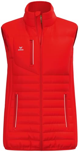 Erima Damen CMPT Puffer Vest (2062419) rot, 46 von Erima