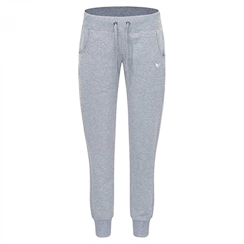 erima Damen Casual Basics Sweathose mit Bündchen, Hellgrau, 36 erima Damen Casual Basics Sweathose mit Bündchen, Hellgrau, 36 von Erima