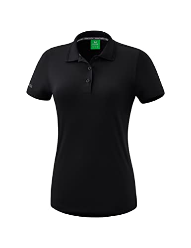 Erima Damen Funktions Polo, schwarz, 38 von Erima