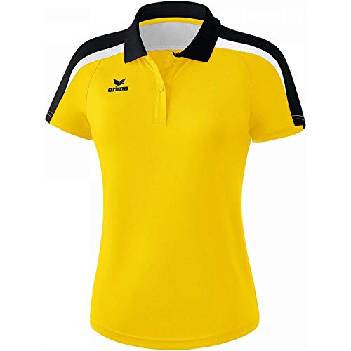 ERIMA Damen Poloshirt Poloshirt, gelb/schwarz/weiß, 46, 1111838 ERIMA Damen Poloshirt Poloshirt, gelb/schwarz/weiß, 46, 1111838 von Erima