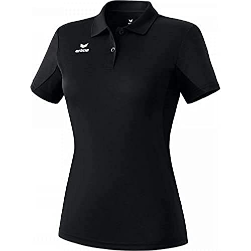 erima Damen Poloshirt Funktions, schwarz, 36, 211359 von Erima