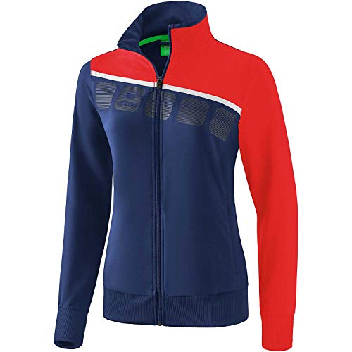 Erima Damen 5-C Präsentationsjacke, new navy/rot/weiß, 36 Erima Damen 5-C Präsentationsjacke, new navy/rot/weiß, 36 von Erima