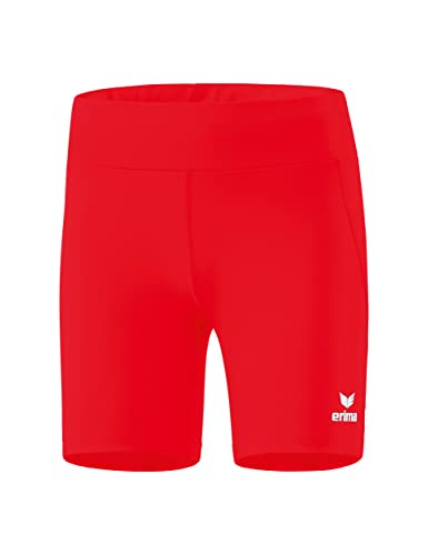 Erima Damen Racing 2.0 Leichtathletik Kurze Tight (8292306), rot, 40 von Erima