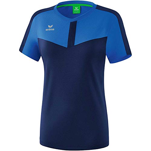 Erima Damen Squad Funktions T-Shirt, New Royal/New Navy, 34 Erima Damen Squad Funktions T-Shirt, New Royal/New Navy, 34 von Erima