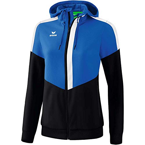 Erima Damen Squad Tracktop Trainingsjacke, New Royal/Schwarz/Weiß, 40 Erima Damen Squad Tracktop Trainingsjacke, New Royal/Schwarz/Weiß, 40 von Erima