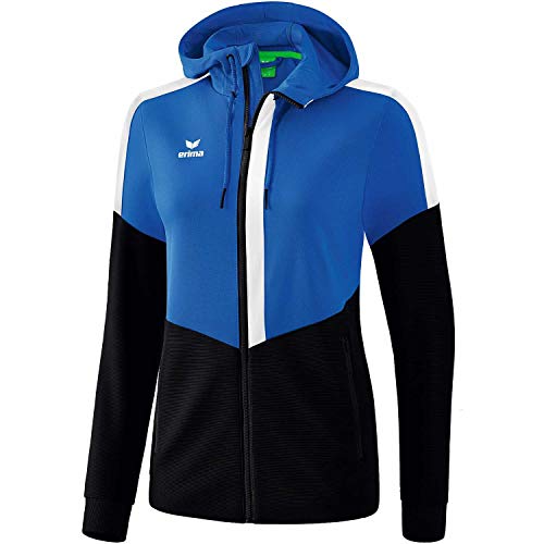 Erima Damen Squad Trainings Jacke, New Royal/Schwarz/Weiß, 38 Erima Damen Squad Trainings Jacke, New Royal/Schwarz/Weiß, 38 von Erima
