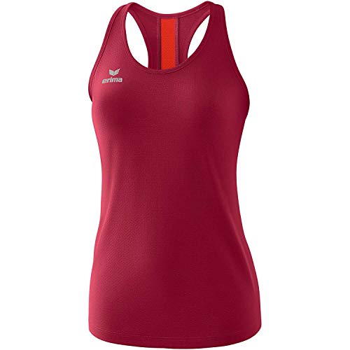 Erima Damen Squad Uni Tanktop, Bordeaux/Rot, 44 von Erima