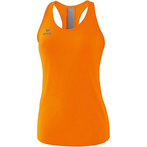 Erima Damen Squad Uni Tanktop, New Orange/Slate Grey/Monument Grey, 36 Erima Damen Squad Uni Tanktop, New Orange/Slate Grey/Monument Grey, 36 von Erima