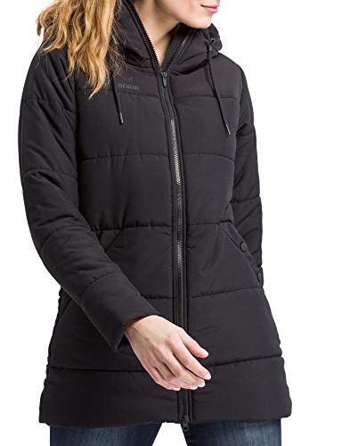 Erima Damen Squad Winter Jacke, Schwarz, 34 von Erima