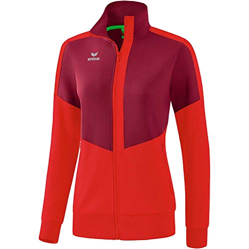 Erima Damen Squad Worker Jacke, Bordeaux/rot, 42 Erima Damen Squad Worker Jacke, Bordeaux/rot, 42 von Erima