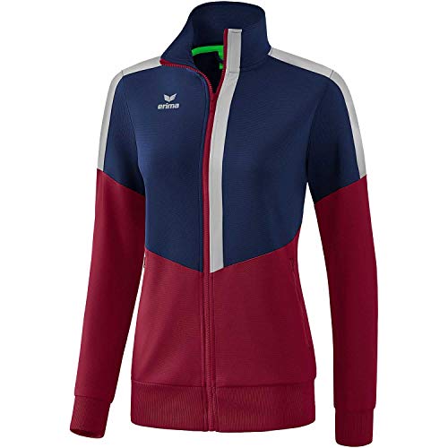 Erima Damen Squad Worker Jacke (1032042), new navy/bordeaux/silver grey, 36 Erima Damen Squad Worker Jacke (1032042), new navy/bordeaux/silver grey, 36 von Erima
