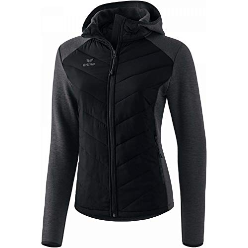 Erima Damen Steppjacke Function Schwarz 38 von Erima