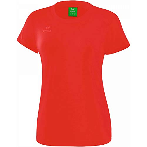 ERIMA Damen T-shirt Style, rot, 44, 2081924 von Erima